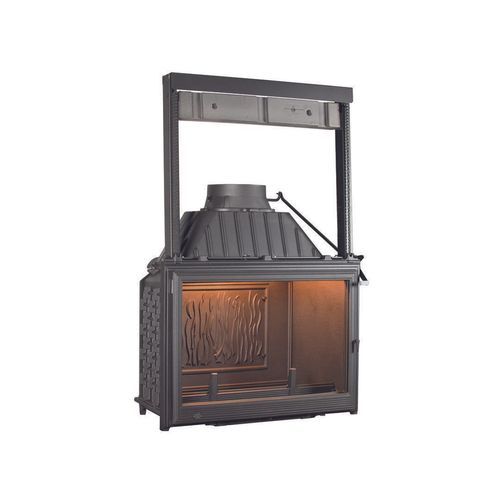 Seguin Super 9 Cast Iron Fireplace Lift Door