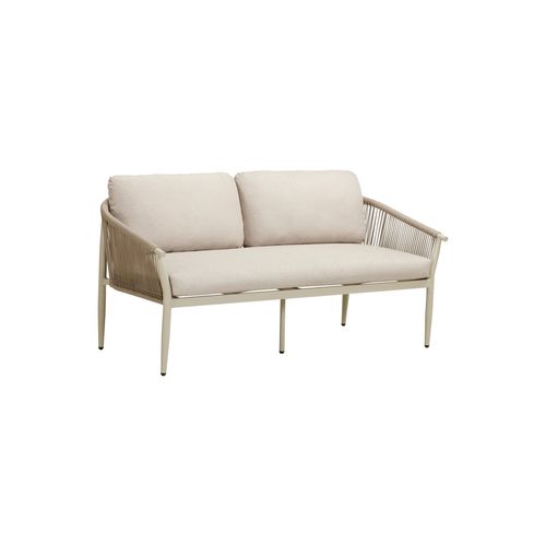 Everett Outdoor 2 Seater Sofa - Sand