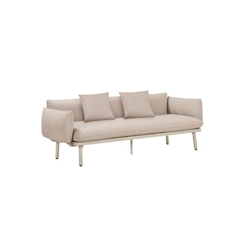 Hattie Outdoor 3 Seater Sofa - Sand