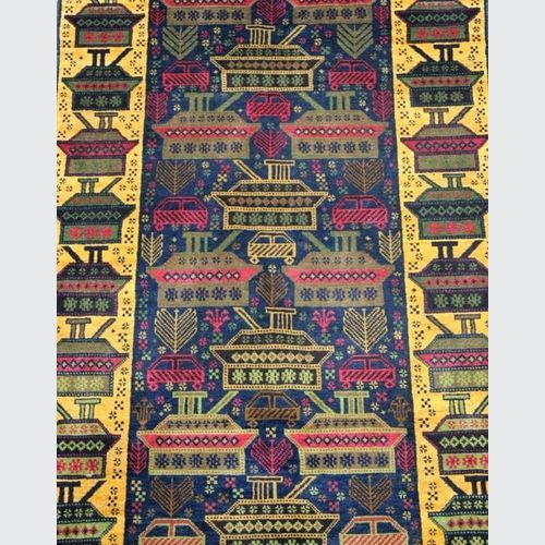 Balouch Herat Rug 260x110cm