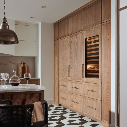 Wine Storage with Refrigerator Drawers 76cm