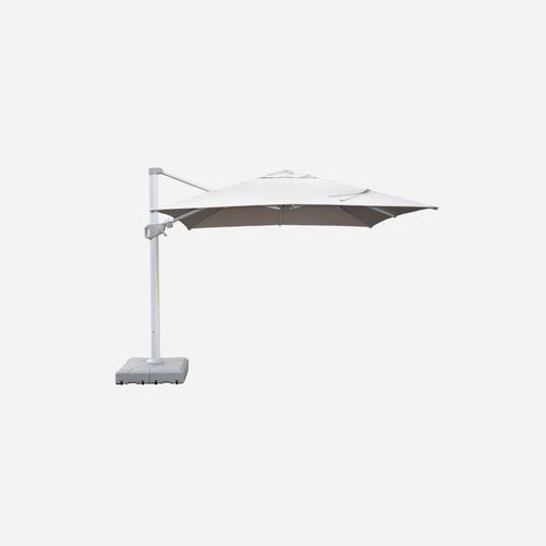 Cantilever Umbrella | Square 3M x 3M | Light Grey
