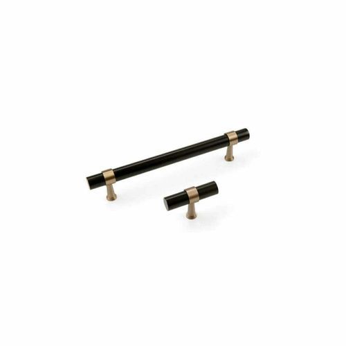 KT&CO Kitchen handles pull matte black Brass Byron Bay