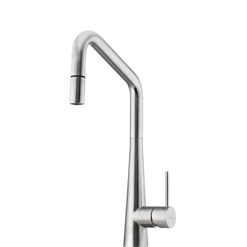 Essente Stainless Steel Square Goose Neck Pull Out Mixer
