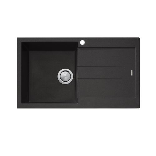 Santorini Single Bowl Topmount Sink With Drainer