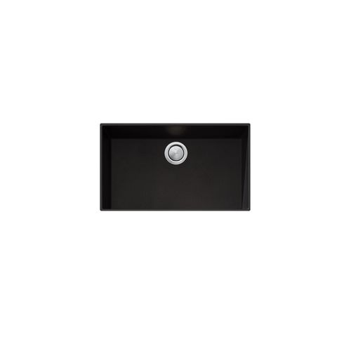 Santorini Black Mega Bowl Undermount Sink