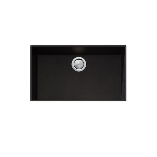 Santorini Black Mega Bowl Undermount Sink