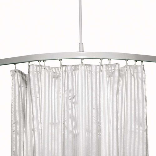 Shower Track - 1600 x 1600 Powder Coated White