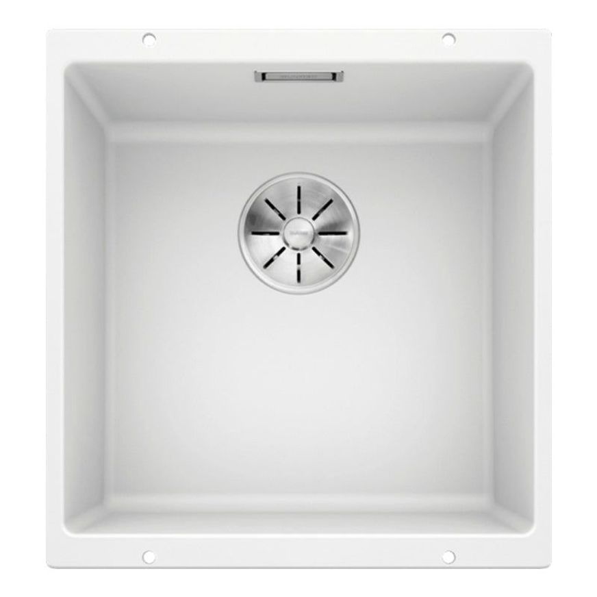 Blanco SUBLINE 400-U Single Bowl Undermount Sink - White