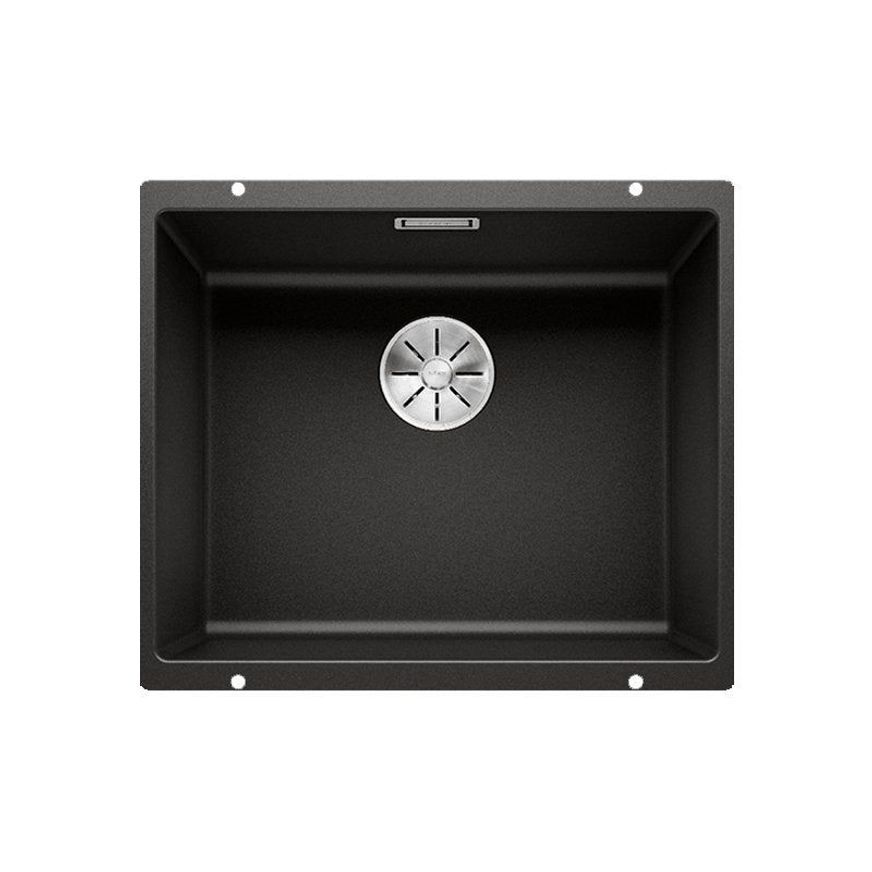 Blanco SUBLINE 500-U Single Bowl Undermount Sink - Black