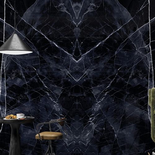 Level Marmi Calacatta Black | Porcelain Panel