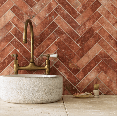 Tradewinds Rojo Alicante Subway Tiles