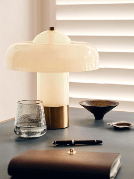 Soho Home | Giovanni Table Lamp | Cream