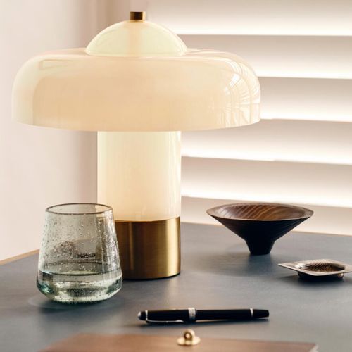 Soho Home | Giovanni Table Lamp | Cream