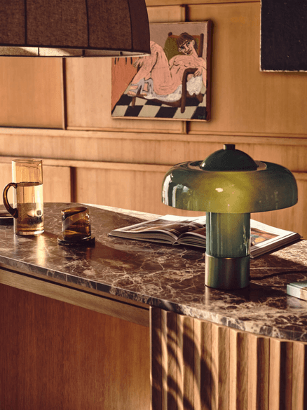 Soho Home | Giovanni Table Lamp | Green