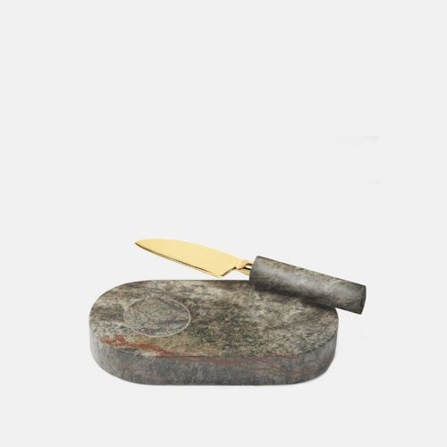 Soho Home | Jermyn Chopping Board With Knife