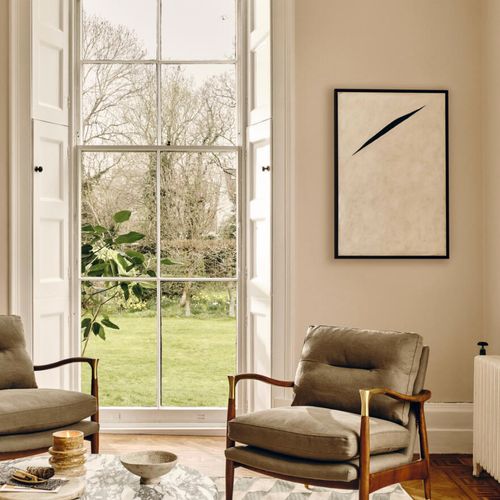 Soho Home | Theodore Armchair | Khaki Linen