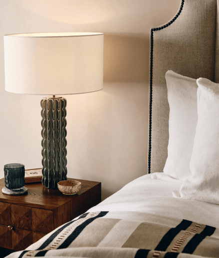 Soho Home | Finn Table Lamp | Green