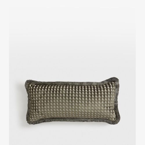 Soho Home | Charis Oblong Cushion | Charcoal