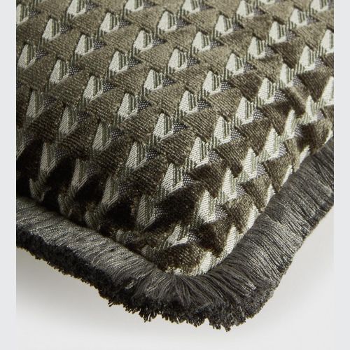 Soho Home | Charis Oblong Cushion | Charcoal