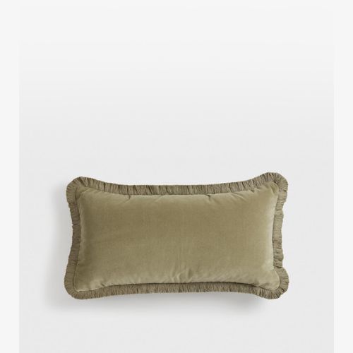 Soho Home | Margeaux Oblong Cushion | Lichen