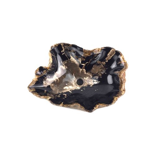 Petrified Wood Stone Basin - Single