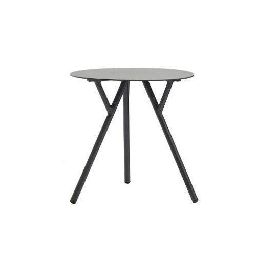 Verona Side Coffee Table (Low) - Charcoal