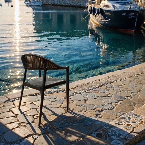 Serena Outdoor Dining Chair - Charcoal