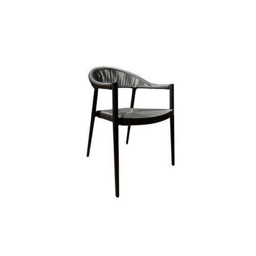 Set of 6 - Serena Outdoor Dining Chair - Charcoal
