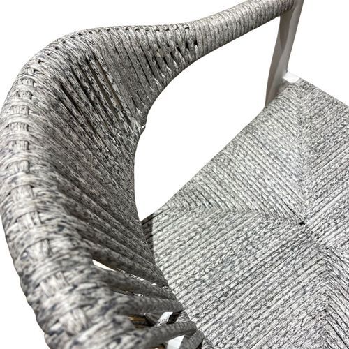 Set of 6 - Serena Outdoor Dining Chair - Grey
