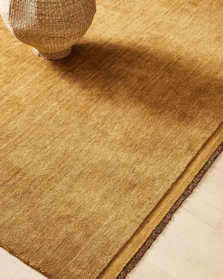 Weave Home Silvio Floor Rug - Dijon | NZ Wool | Two Sizes