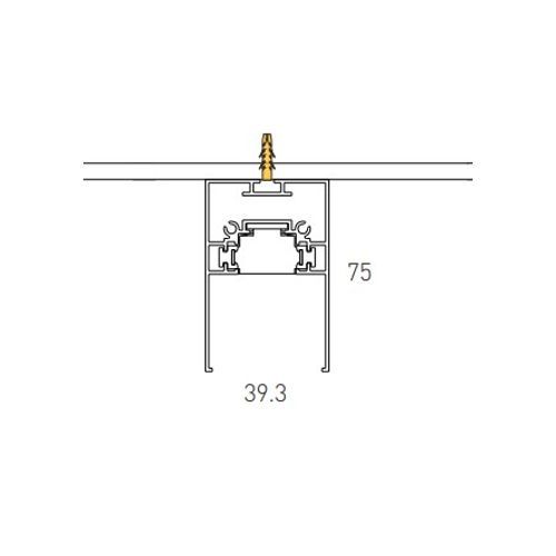 Single Circuit Surface Mount Magnetic Track