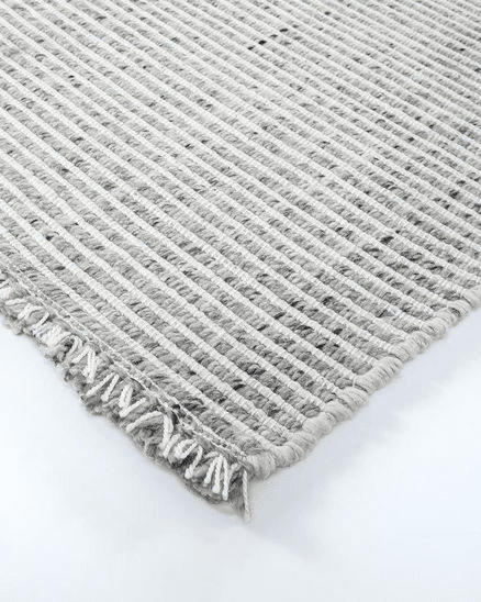 Baya Rhodes Floor Rug - Slate |  Indoor or Outdoor
