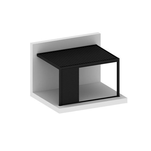 Tasman Wall Mounted Pergola Shutter Sliding Door