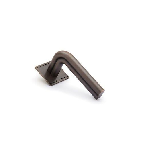 Stardust Smooth Lever Handle on Rose