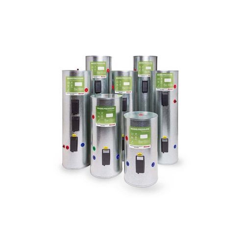 Stainless Steel Mains Pressure Indoor Cylinder
