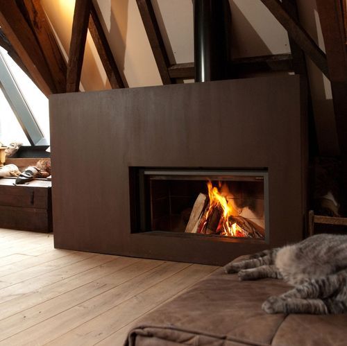 Stuv 21/125 Single Sided Wood Fireplace