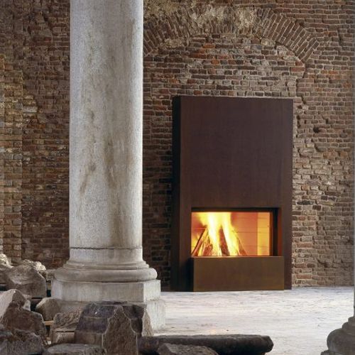 Stuv 21/105 Single Sided Wood Fireplace