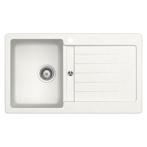 Schock Typos Single Alpina Left Hand Bowl / Drainer