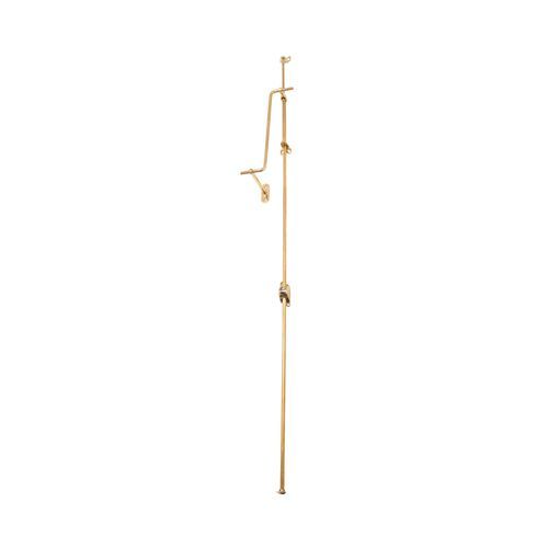 Tradco Fanlight Window Operator O/A 1115mm Polished Brass 1784