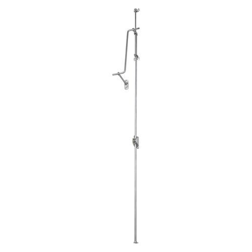 Tradco Fanlight Window Operator Satin Chrome 1786