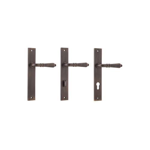 Iver Sarlat Lever Door Handle on Rectangular Backplate
