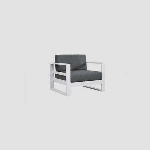 Tasman Alu Single Sofa