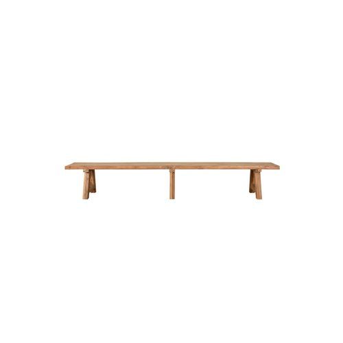 Stalwart Teak A Frame Dining Bench Seat 250cm