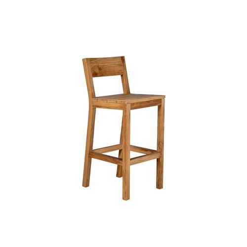 Teak Outdoor Bar Chair