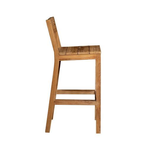 Teak Outdoor Bar Chair