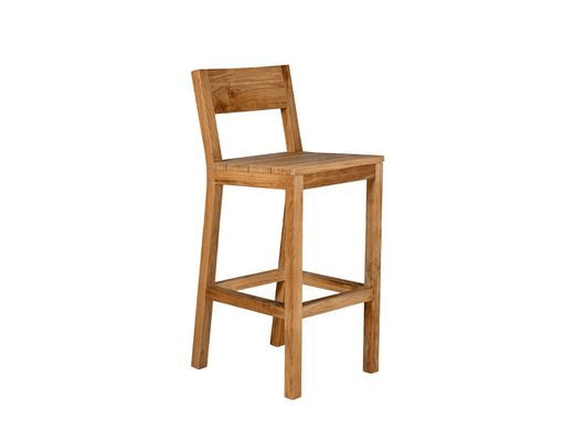 Teak Outdoor Bar Chair