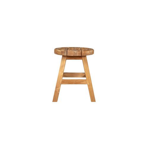 Teak Outdoor Round Stool