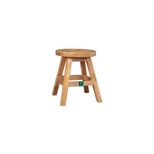 Teak Outdoor Round Stool