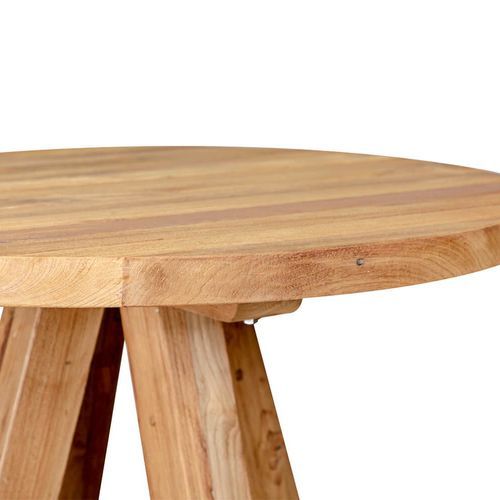 Teak Round Bar Table